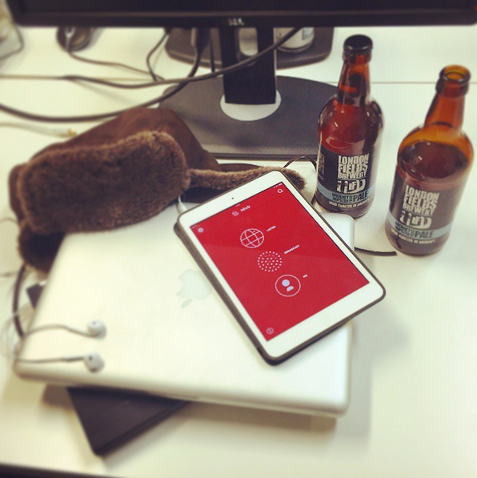 Mixlr office beers